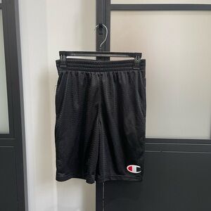 Black Champion Boys Size Large shorts. Like NEW condition. Worn once!